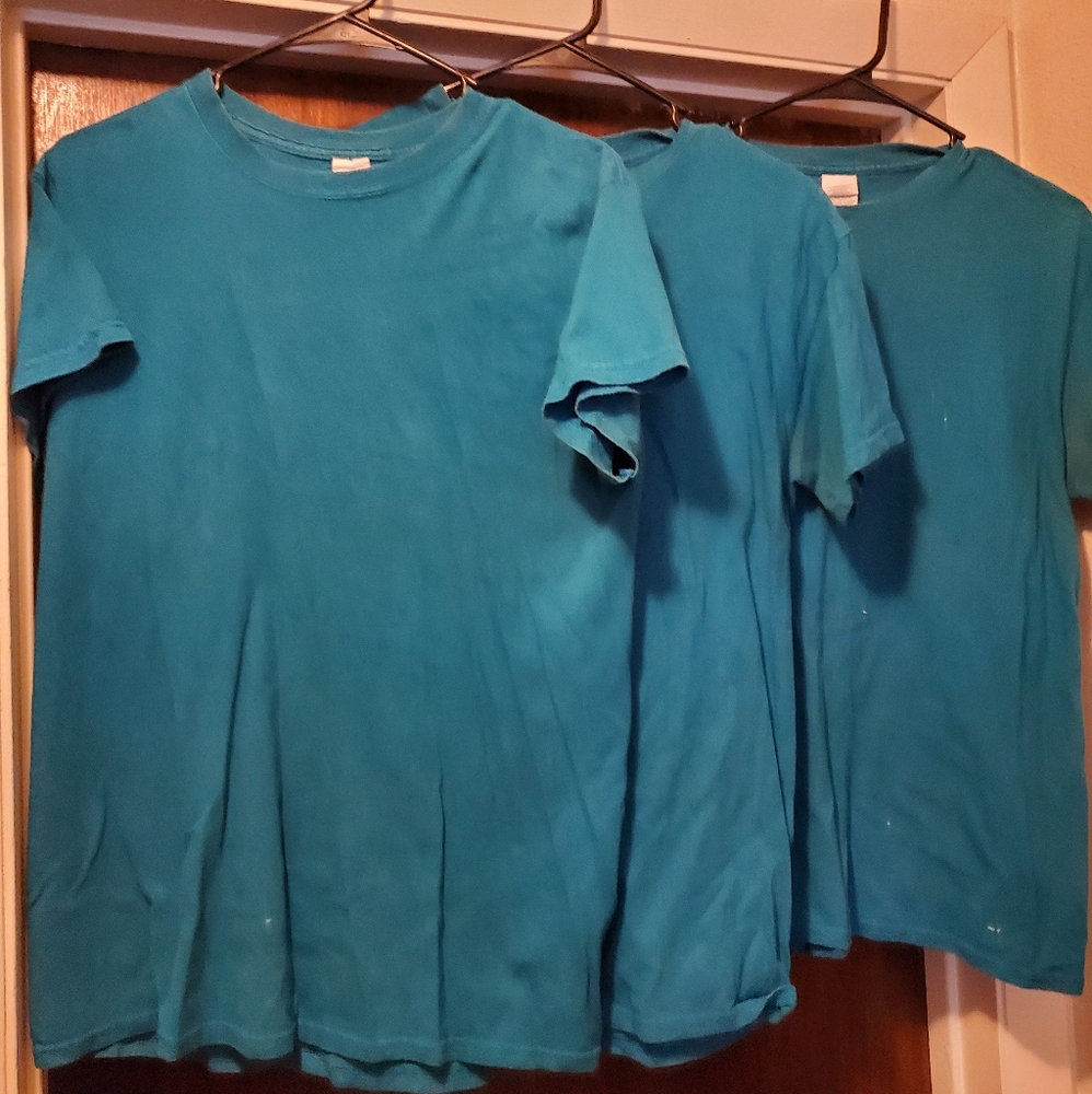 Old work shirts